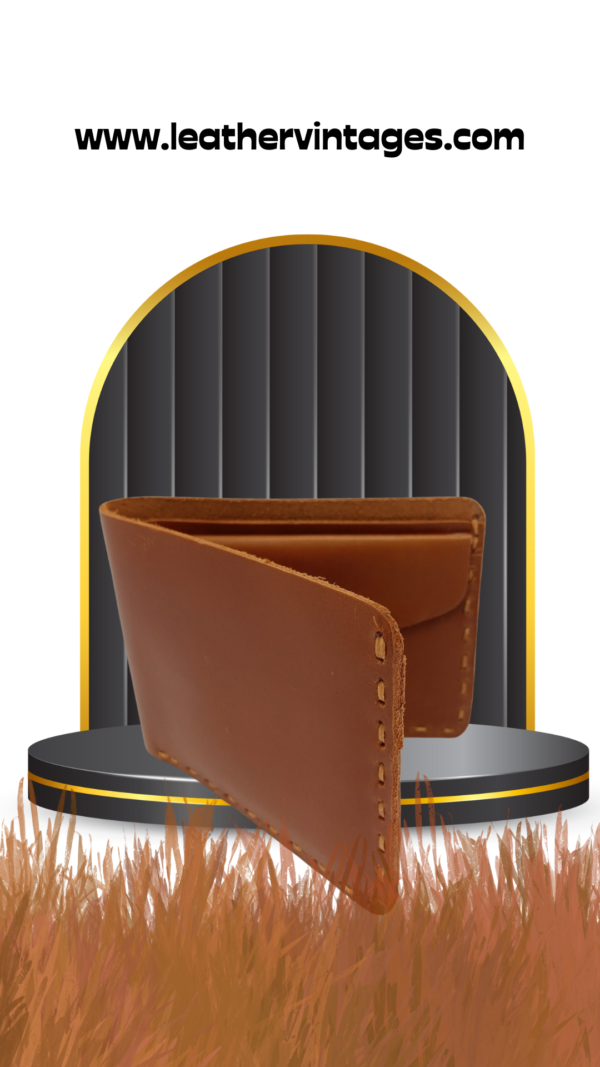 1-1 Leather Wallet Brown