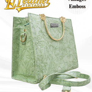 Vintage Emboss PU Leather Ladies Bag