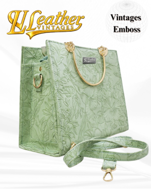 Vintage Emboss PU Leather Ladies Bag