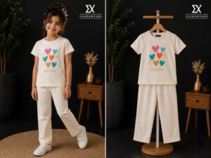 WhatsApp Image 2026-06-17 at 10.20.09 AM Rainbow Heart Toddler Shirt and Pent Set
