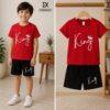 KIng Printed T-Shirt and Pent
