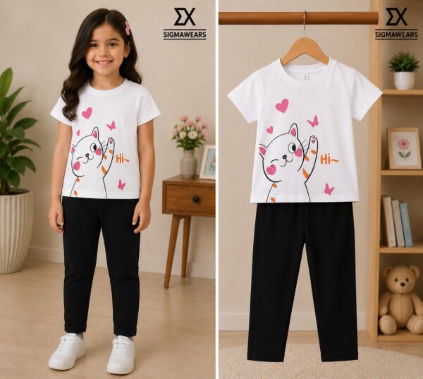 WhatsApp Image 2026-06-17 at 10.20.10 AM Cartoon Kitten Print with Pink Hearts